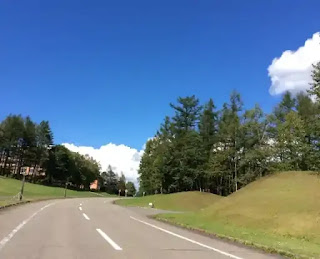なだらかな坂道
